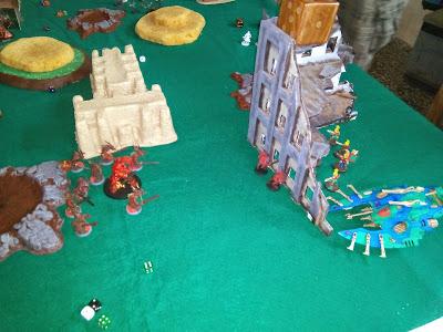 Guardia imperial vs Daemonkin Khorne vs Eldar, Purgar y Controlar Guardia imperial vs Daemonkin Khorne vs Eldar, Purgar y Controlar