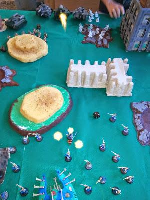 Guardia imperial vs Daemonkin Khorne vs Eldar, Purgar y Controlar Guardia imperial vs Daemonkin Khorne vs Eldar, Purgar y Controlar