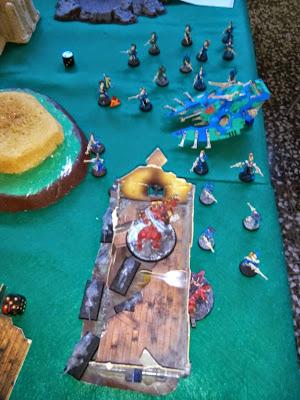 Guardia imperial vs Daemonkin Khorne vs Eldar, Purgar y Controlar Guardia imperial vs Daemonkin Khorne vs Eldar, Purgar y Controlar