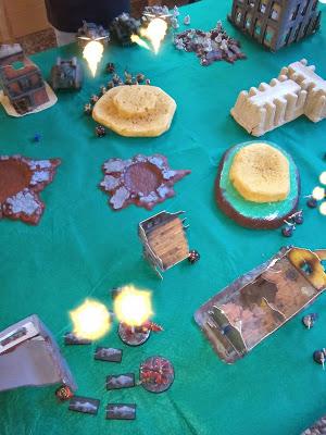 Guardia imperial vs Daemonkin Khorne vs Eldar, Purgar y Controlar Guardia imperial vs Daemonkin Khorne vs Eldar, Purgar y Controlar