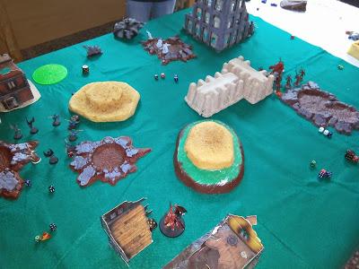 Guardia imperial vs Daemonkin Khorne vs Eldar, Purgar y Controlar Guardia imperial vs Daemonkin Khorne vs Eldar, Purgar y Controlar