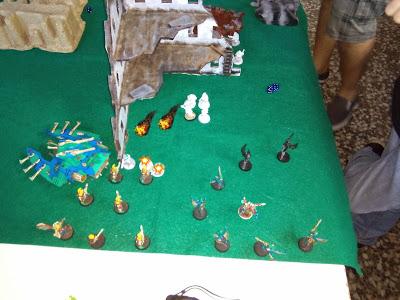 Guardia imperial vs Daemonkin Khorne vs Eldar, Purgar y Controlar Guardia imperial vs Daemonkin Khorne vs Eldar, Purgar y Controlar