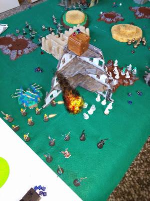 Guardia imperial vs Daemonkin Khorne vs Eldar, Purgar y Controlar Guardia imperial vs Daemonkin Khorne vs Eldar, Purgar y Controlar