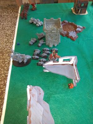 Guardia imperial vs Daemonkin Khorne vs Eldar, Purgar y Controlar Guardia imperial vs Daemonkin Khorne vs Eldar, Purgar y Controlar