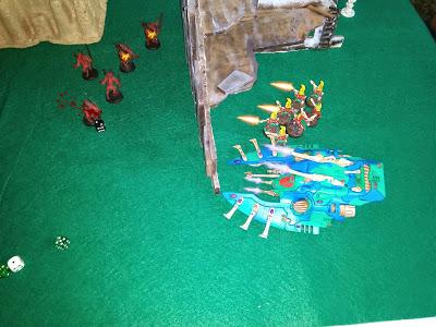 Guardia imperial vs Daemonkin Khorne vs Eldar, Purgar y Controlar Guardia imperial vs Daemonkin Khorne vs Eldar, Purgar y Controlar