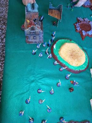 Guardia imperial vs Daemonkin Khorne vs Eldar, Purgar y Controlar Guardia imperial vs Daemonkin Khorne vs Eldar, Purgar y Controlar