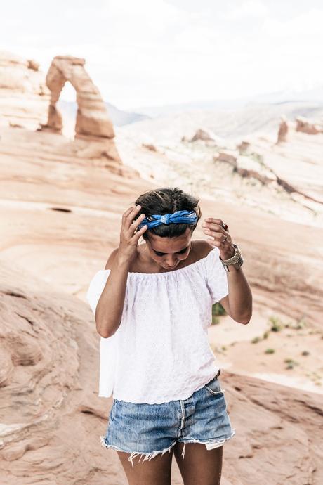 Arches National Park Arches_National_Park-Utah-Dead_Horse_Point-Canyonlands-Off_The_Shoulder_Top-Bandana_Turbant-Converse-Travel_Look-Outfit-Collage_Vintage-74