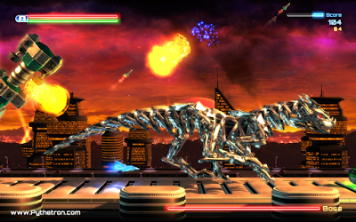 Descubre Pythetron, un matamarcianos horizontal diferente Descubre Pythetron, un matamarcianos horizontal diferente