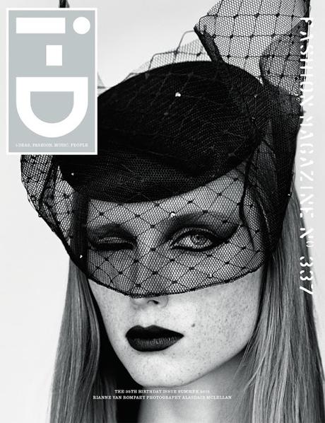 I-D elije a Kate Moss, Lara Stone, Freja Beha, para 18 portadas por su 35 aniversario