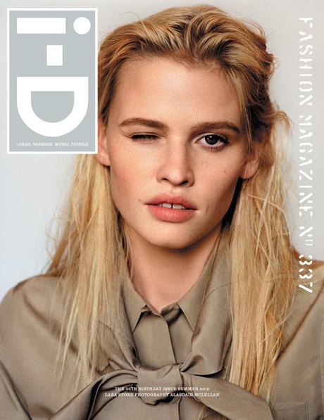 I-D elije a Kate Moss, Lara Stone, Freja Beha, para 18 portadas por su 35 aniversario