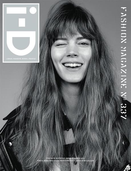 I-D elije a Kate Moss, Lara Stone, Freja Beha, para 18 portadas por su 35 aniversario