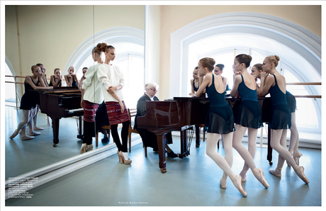 Anna Selezneva. La profesora de ballet modelo Anna Selezneva. La profesora de ballet modelo