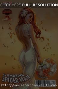 Portada alternativa de J. Scott Campbell para Amazing Spider-Man: Renew Your Vows Nº 1 Amazing Spider-Man: Renew Your Vows Nº 1