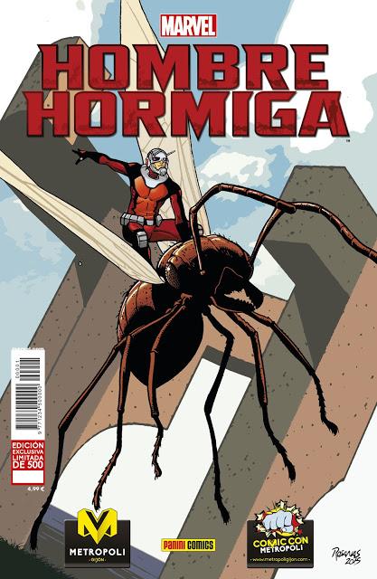 Edición exclusiva de “El hombre hormiga” Metropoli Comic Con Edición exclusiva de “El hombre hormiga” Metropoli Comic Con