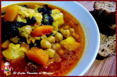 POTAJE DE BACALAO CON VERDURAS POTAJE DE BACALAO CON VERDURAS