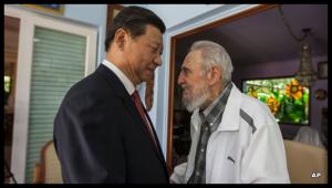 fidel  con presidente chino