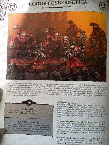 Imagenes del codex Culto Mechanicus en español y alemán Imagenes del codex Culto Mechanicus en español y alemán