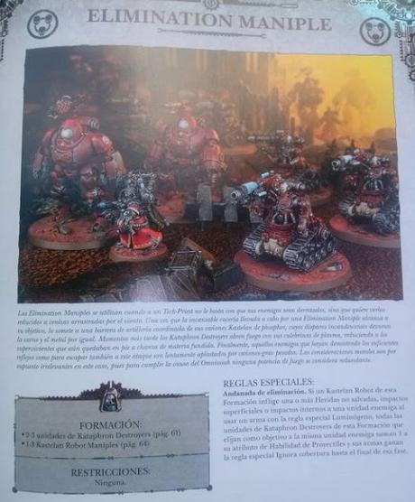 Imagenes del codex Culto Mechanicus en español y alemán Imagenes del codex Culto Mechanicus en español y alemán