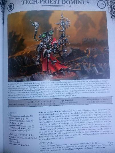 Imagenes del codex Culto Mechanicus en español y alemán Imagenes del codex Culto Mechanicus en español y alemán