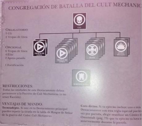 Imagenes del codex Culto Mechanicus en español y alemán Imagenes del codex Culto Mechanicus en español y alemán
