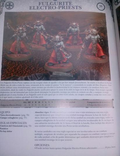 Imagenes del codex Culto Mechanicus en español y alemán Imagenes del codex Culto Mechanicus en español y alemán