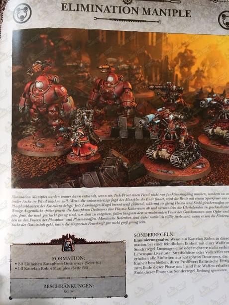 Imagenes del codex Culto Mechanicus en español y alemán Imagenes del codex Culto Mechanicus en español y alemán