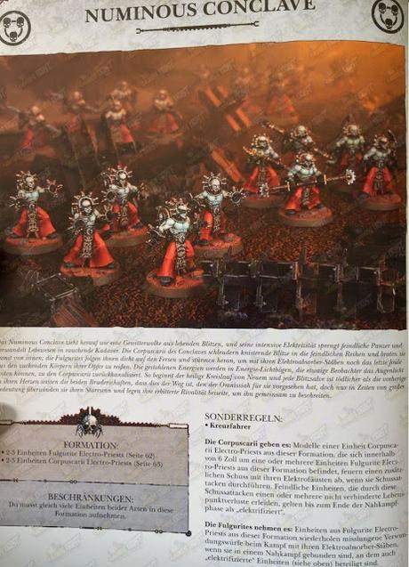 Imagenes del codex Culto Mechanicus en español y alemán Imagenes del codex Culto Mechanicus en español y alemán