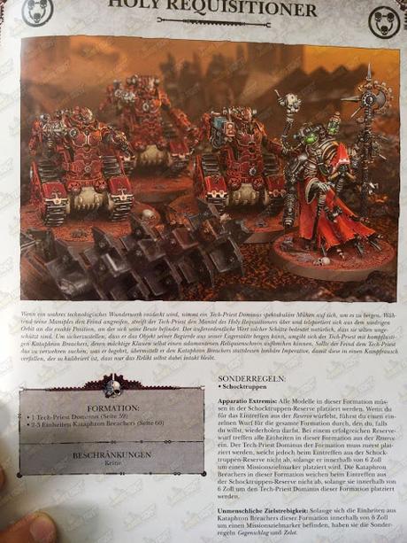 Imagenes del codex Culto Mechanicus en español y alemán Imagenes del codex Culto Mechanicus en español y alemán