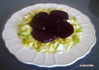 Ensalada de remolacha campestre Ensalada de remolacha campestre