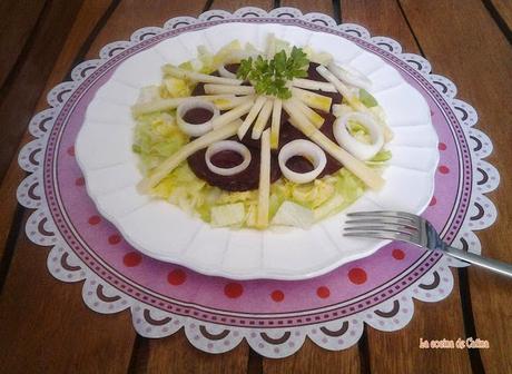 Ensalada de remolacha campestre Ensalada de remolacha campestre