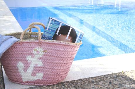 #elretopinterest de mayo o como decorar un capazo para la playa #elretopinterest de mayo o como decorar un capazo para la playa