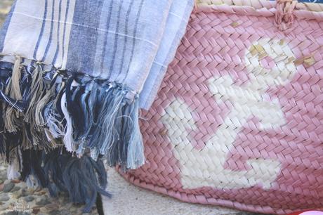 #elretopinterest de mayo o como decorar un capazo para la playa #elretopinterest de mayo o como decorar un capazo para la playa