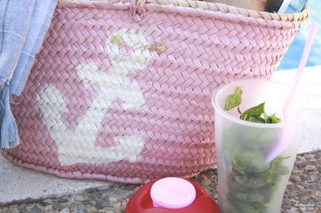 #elretopinterest de mayo o como decorar un capazo para la playa #elretopinterest de mayo o como decorar un capazo para la playa