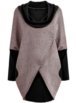 Abrigos y chaquetas con Sheinside MANGA LARGA GRIS NEGRO 17,64