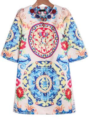 Abrigos y chaquetas con Sheinside FLORAL JARGUARD 42,16
