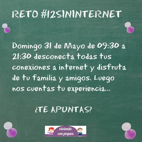 Mañana es el día #12sininternet 12sininternet - 2015