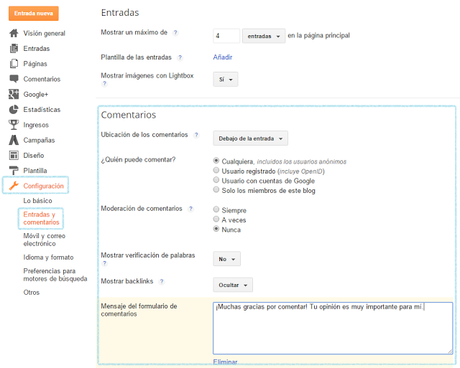 Tutoriales Blogger para Dummies: Configuración Básica Tutoriales Blogger para Dummies: Configuración Básica