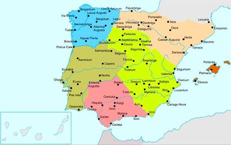 ciudades romanas hispania