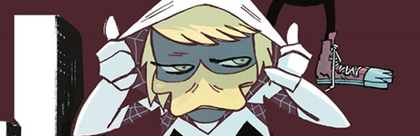 Portada variante de ‘Howard The Duck’ a la Spider-Gwen Portada variante de ‘Howard The Duck’ a la Spider-Gwen