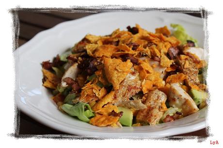 Chicken taco salad... para #Pon una ensalada en tu verano 2015 Chicken taco salad... para #Pon una ensalada en tu verano 2015
