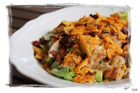 Chicken taco salad... para #Pon una ensalada en tu verano 2015 Chicken taco salad... para #Pon una ensalada en tu verano 2015