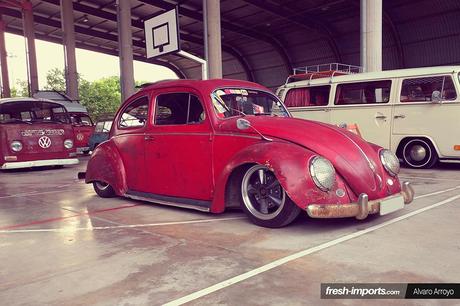 10º aniversario Panscraper club Barcelona VW Beetle rat rod panscraper