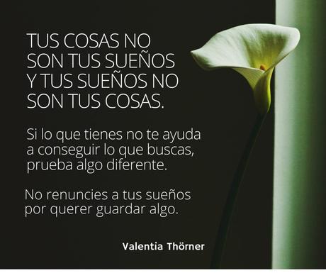 El cementerio de los sueños Tus sueños no son tus cosas y tus cosas no son tus sueños