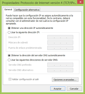 Cambiar IP en Windows