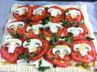 Tarta Fina De Tomate Y Queso De Cabra Tarta Fina De Tomate Y Queso De Cabra