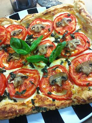 Tarta Fina De Tomate Y Queso De Cabra Tarta Fina De Tomate Y Queso De Cabra