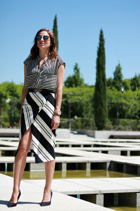 mix de rayas y midi mix de rayas y midi