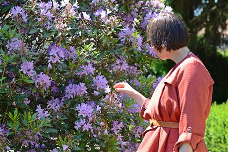 CHAQUETA COLOR TEJA CHAQUETA COLOR TEJA