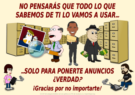 No pensarás que todo lo que sabemos de ti lo vamos a usar… No pensarás que todo lo que sabemos de ti lo vamos a usar…