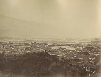 Raras fotos de Caracas en 1880